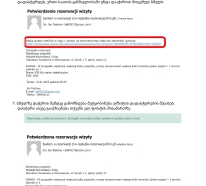Instrukcja rezerwacji wizyt w języku gruzińskim