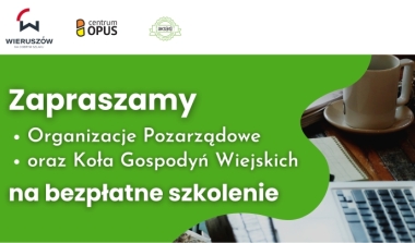 Bezpłatne szkolenie dla Kół Gospodyń Wiejskich i podmiotów ekonomii społecznej