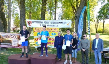 Mistrzostwa Powiatu Wieruszowskiego w biegu na orientację
